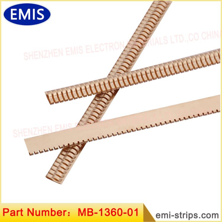 Resorte de contactos de blindaje EMI